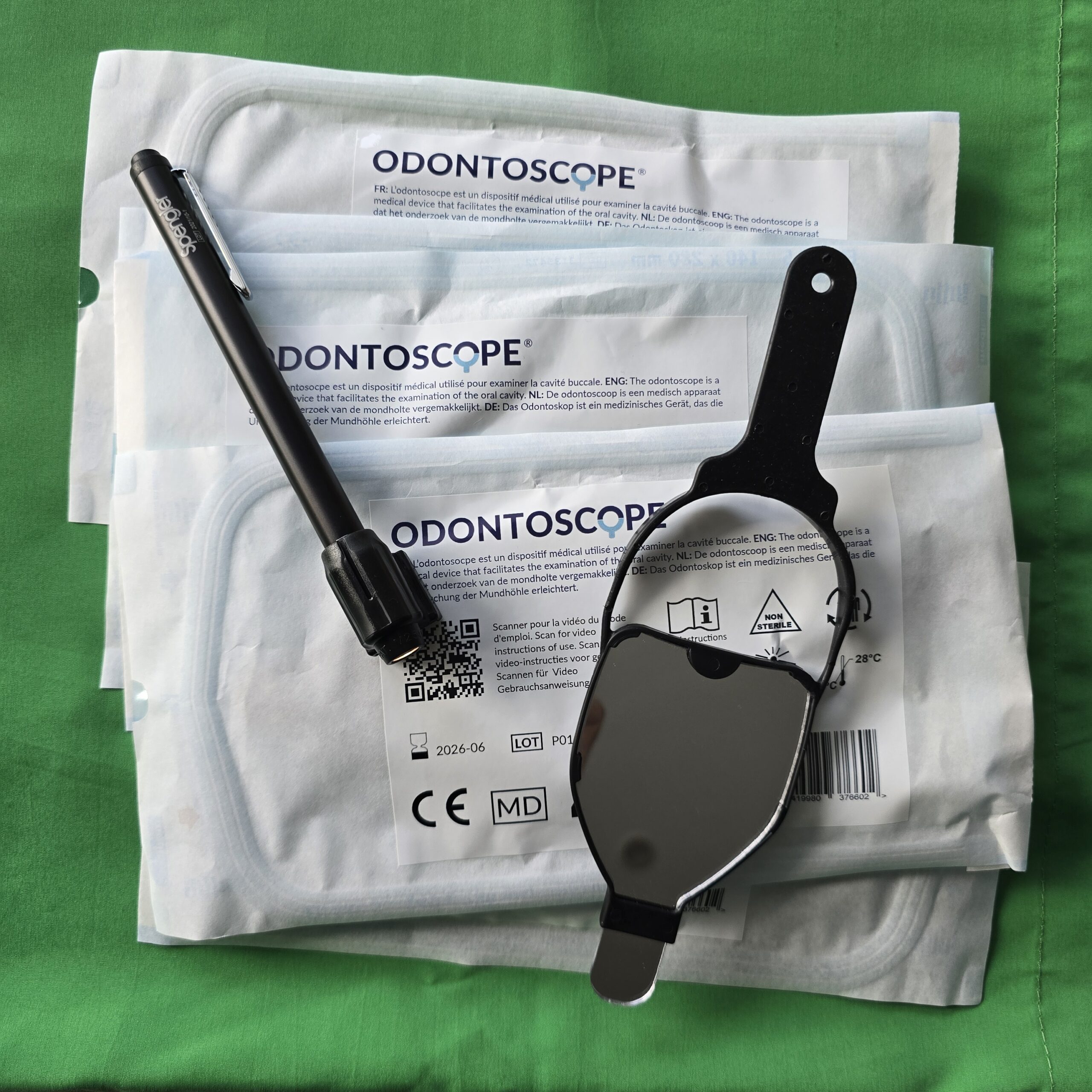 Le kit comporte 5 Odontoscopes