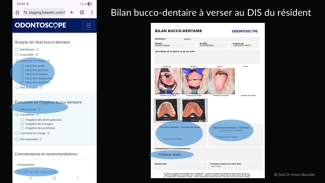 cas clinique bilan